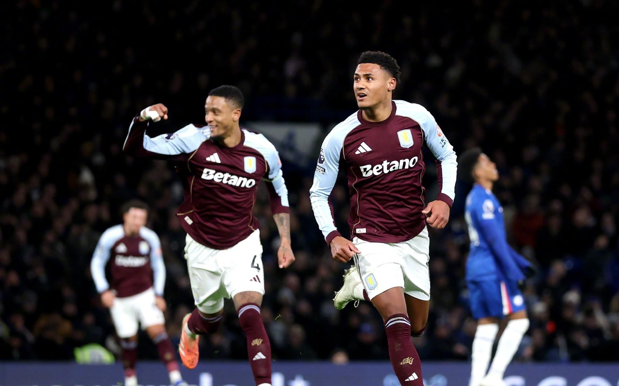 维拉本赛季英超对阵“BIG6”取胜5场，仅负于利物浦