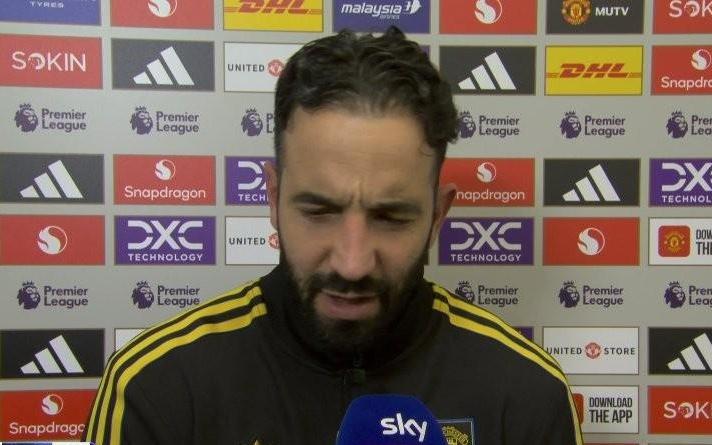 阿莫林：我们从开场就缺少强度，对球队