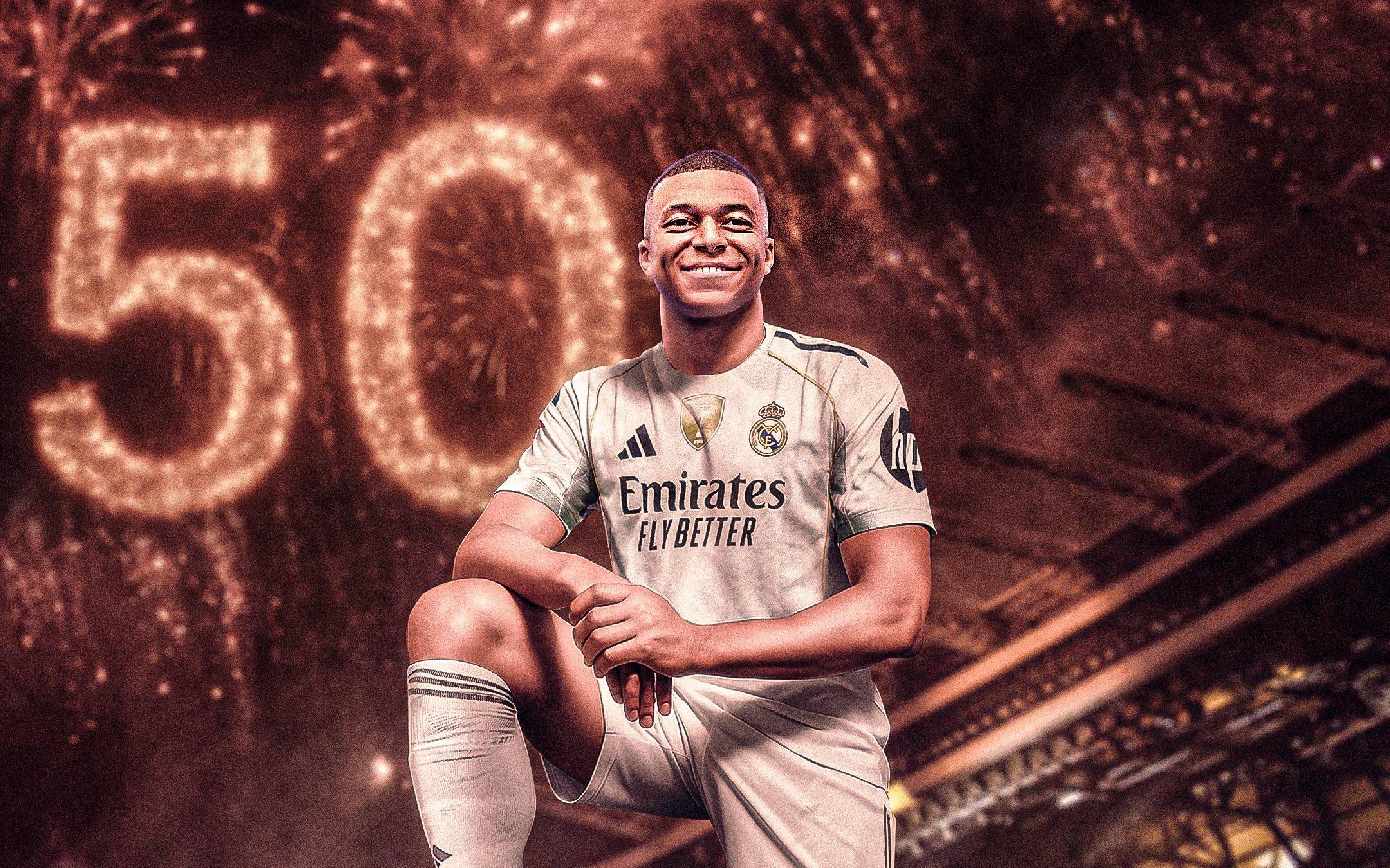 64场轰50球,姆巴佩是自C罗以来最快达成皇马50球的球员