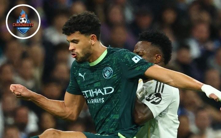 相差7.2分公里,曼城全队跑动119公里,皇马跑动111.8公里