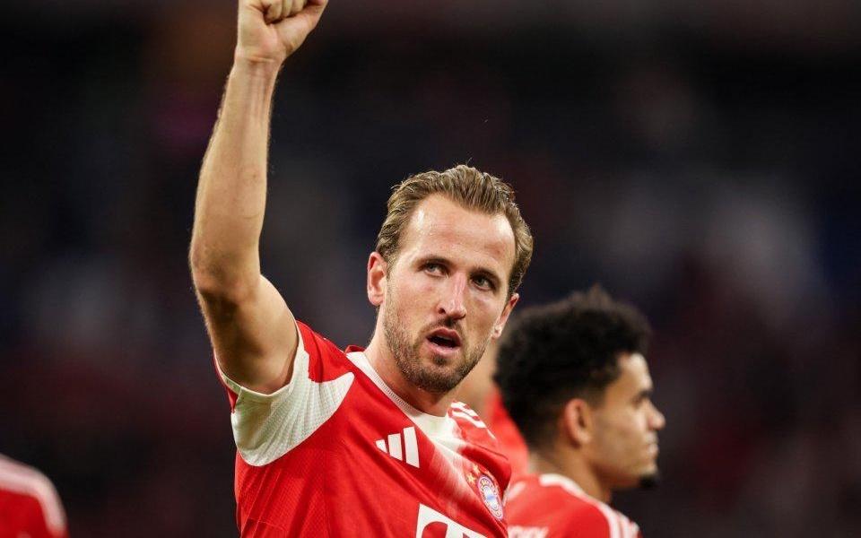 凯恩压哨救主!造点后点球绝平,77场轰80球,再创德甲纪录