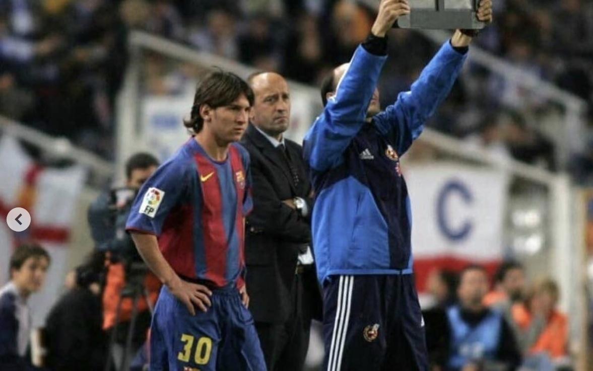 光阴似箭!梅西社媒纪念首秀21周年,半小时收获百万赞