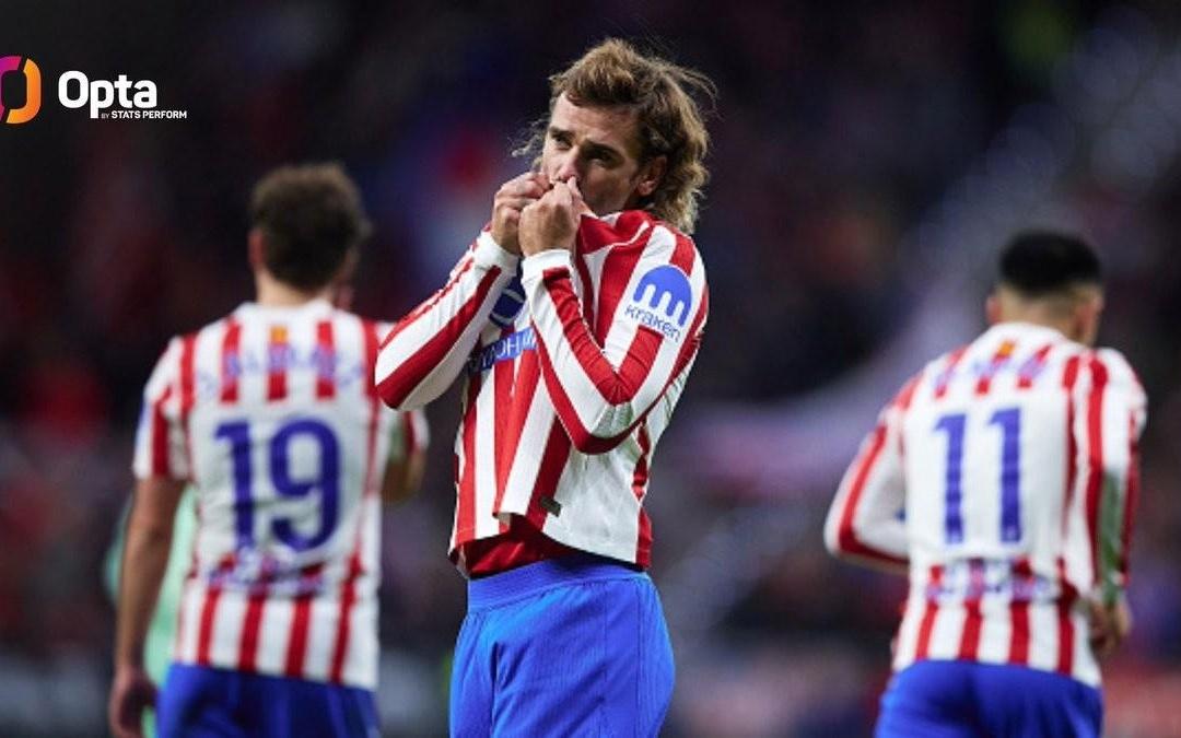 国王杯破门,格列兹曼成为本赛季西甲首位四项赛事进球的球员