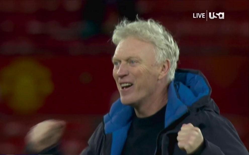 拿下三分,莫耶斯执教生涯首次带队客场战胜曼联