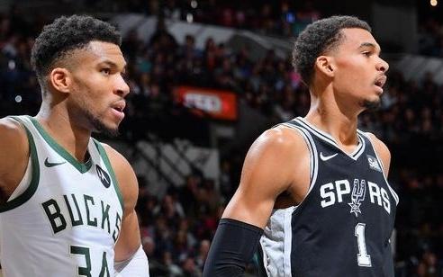 文班字母恐怖合体美媒:马刺将会积极追逐阿德托昆博