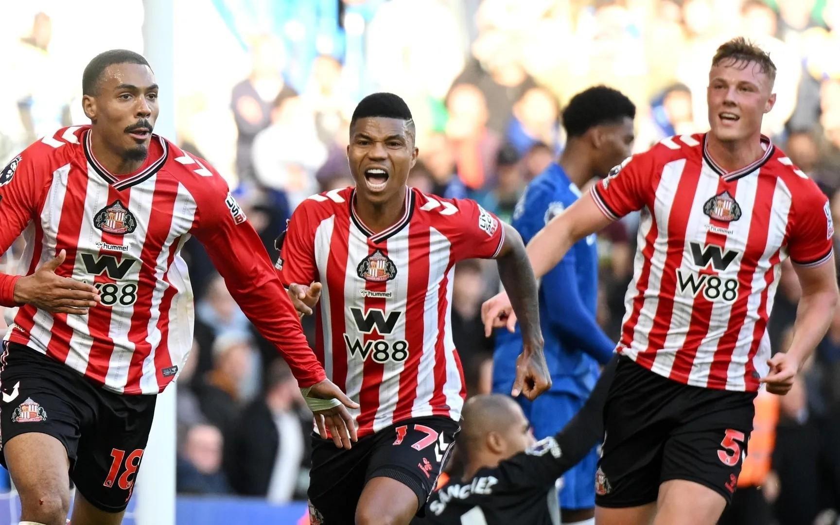 逆转绝杀切尔西,升班马桑德兰暂时升至英超积分榜第二