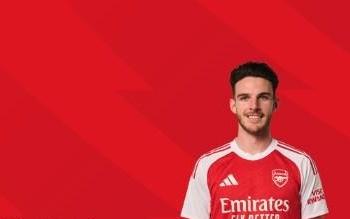 弑旧主,赖斯当选阿森纳vs西汉姆全场最佳球员