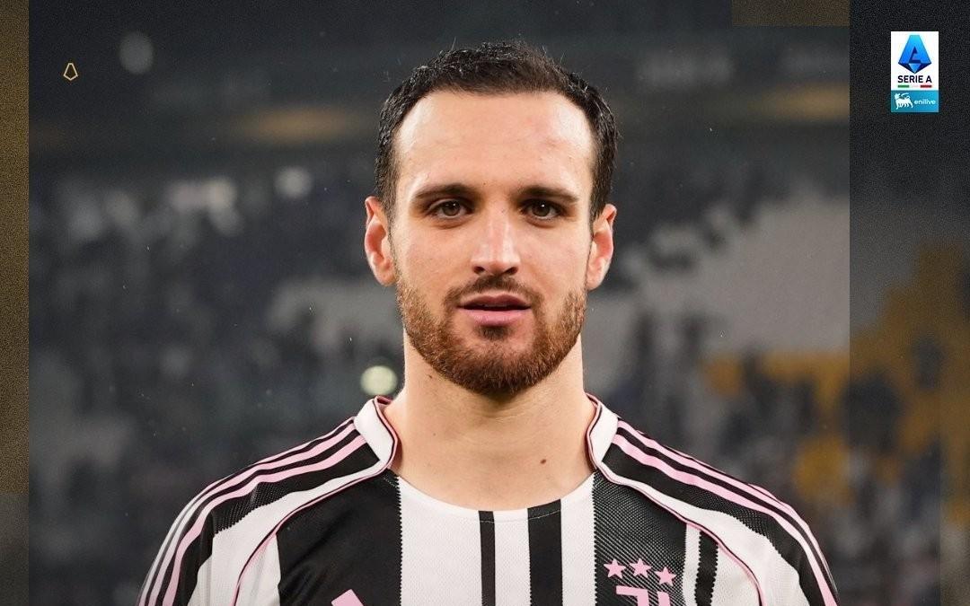 打进一球,费代里科加蒂当选尤文vs乌迪内斯全场最佳