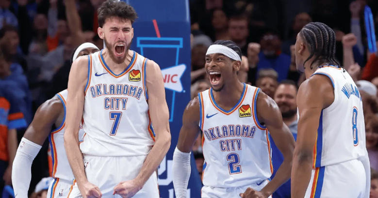 NBA剩余赛程难度排名!雷霆四战掘金,5队难度最高,湖火难度最低