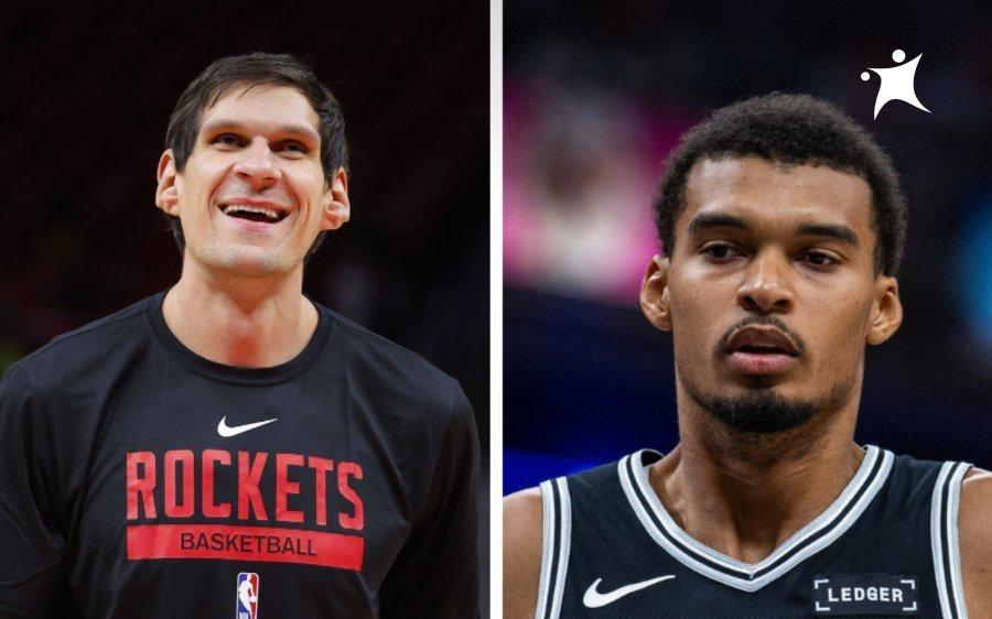 已经长到2米31博班说得抬头仰望文班亚马,两位名记证实