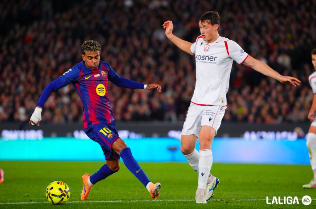 三场20！巴萨联赛7连胜7分领跑利物浦