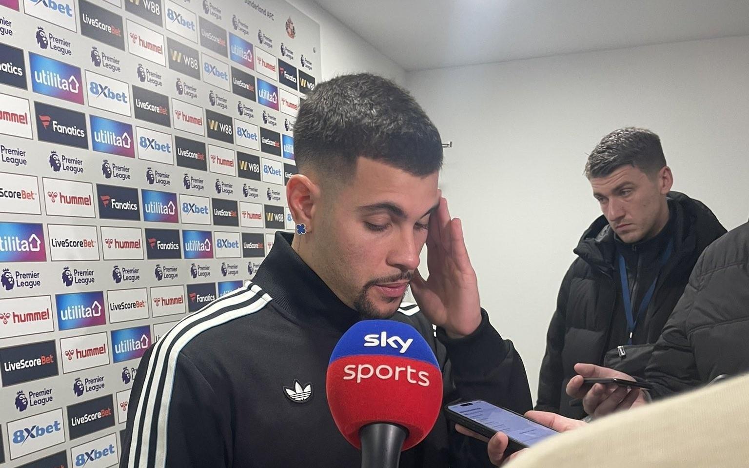 吉马良斯:我真的非常生气,这场比赛完全是一团糟