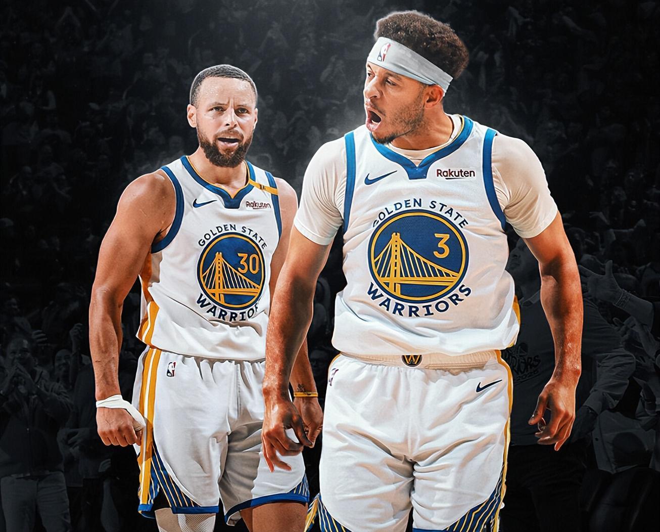 历史第1!联盟第1!NBA新水花兄弟诞生,勇士继续冲冠