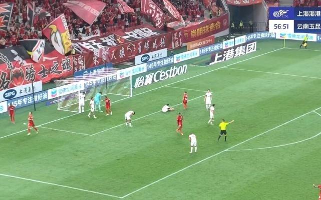 又进了！刘若钒双响，海港41领先玉昆