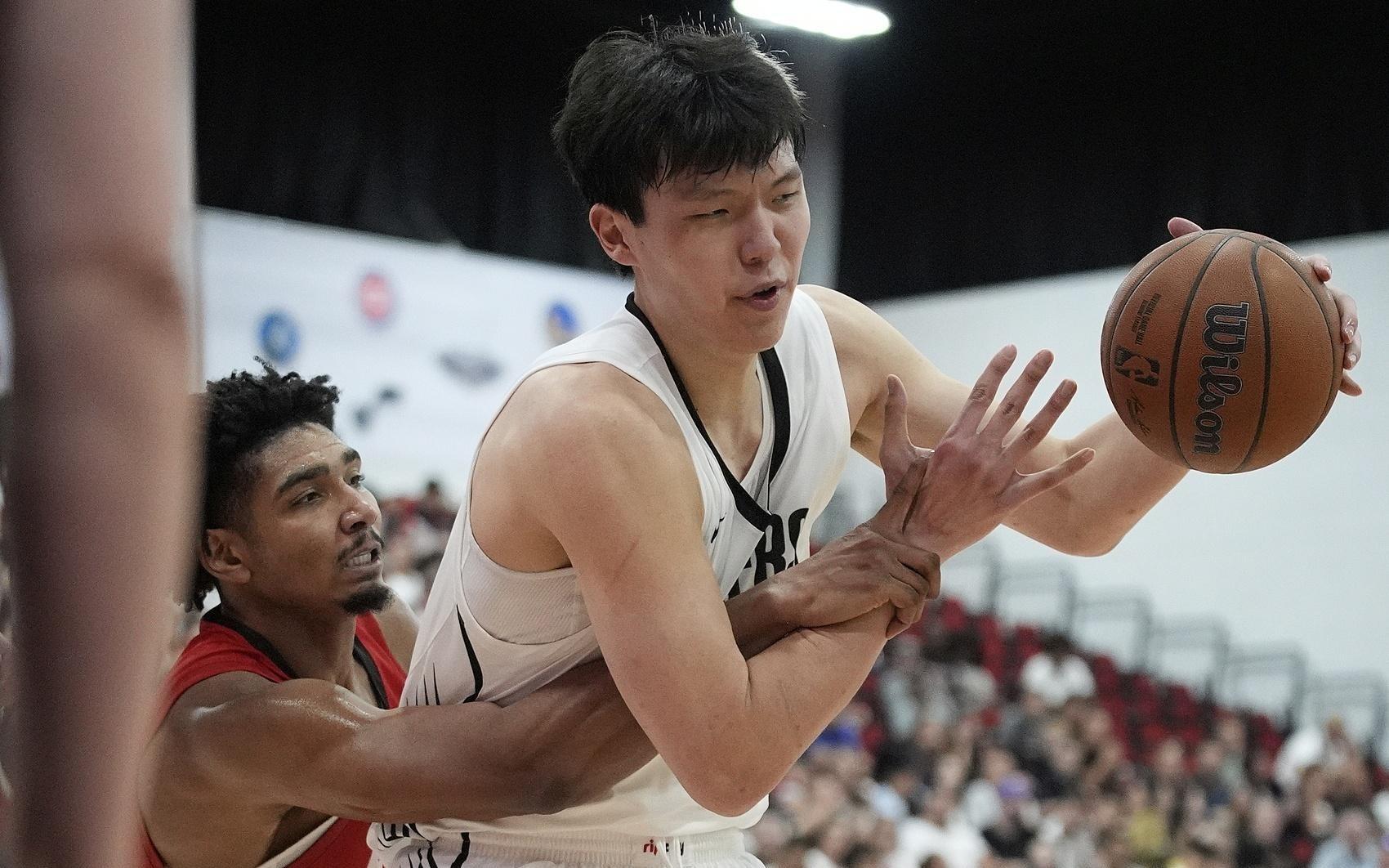 队记：杨瀚森不了解NBA的风格低位运
