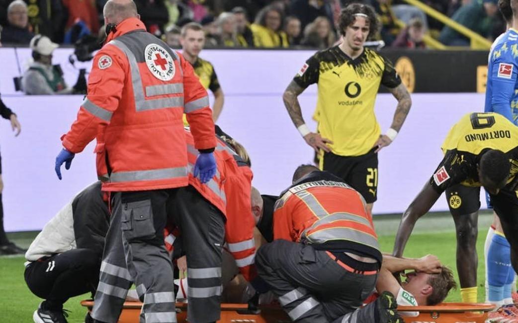 德媒:对阵多特时受伤的科隆球员许伯斯本赛季极有可能报销