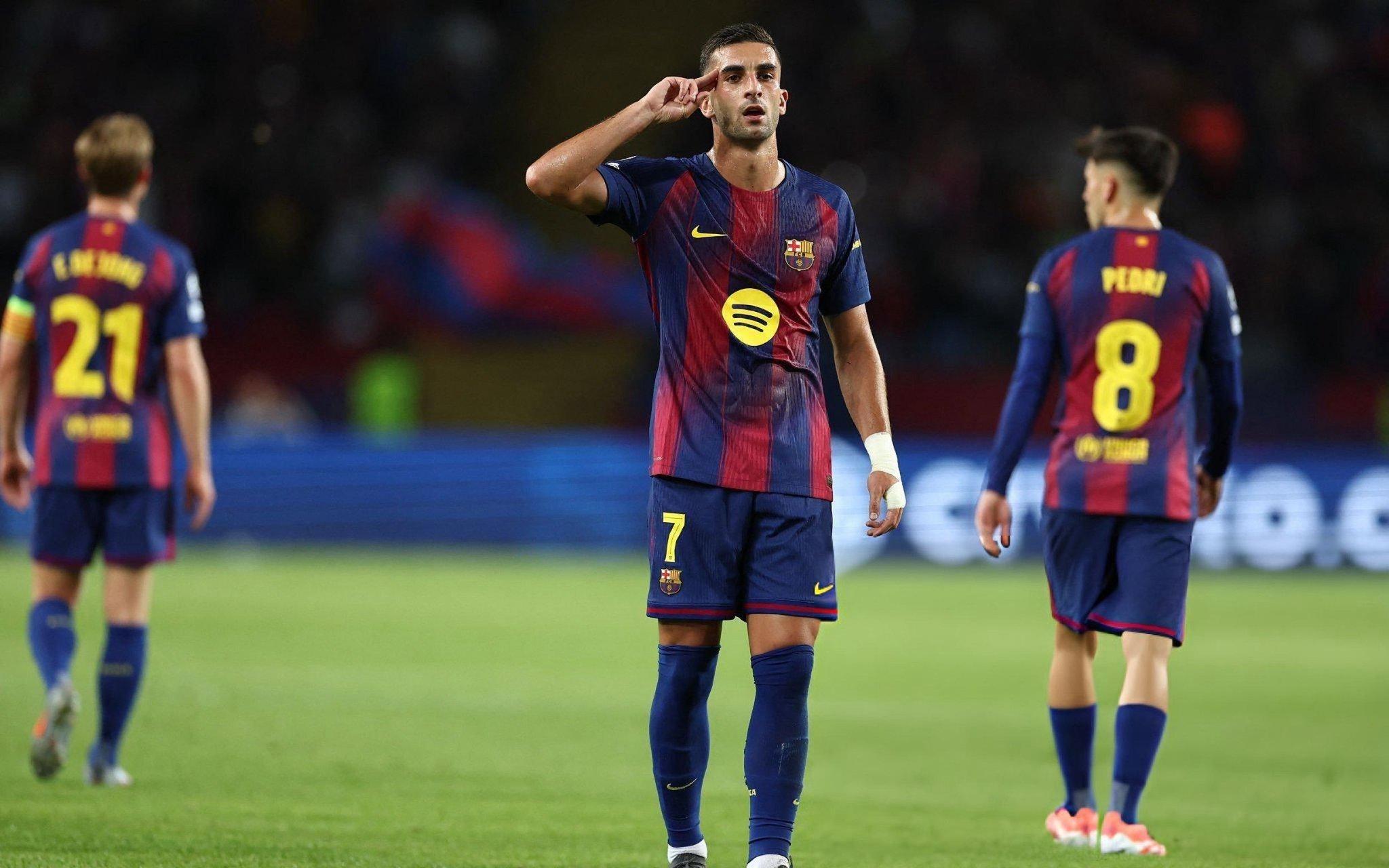 49球!费兰托雷斯追平亨利在巴萨的进球数,效率略高