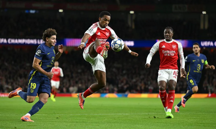 随着巴黎72+巴萨61,阿森纳40马竞,欧冠最新积分榜:榜首易主