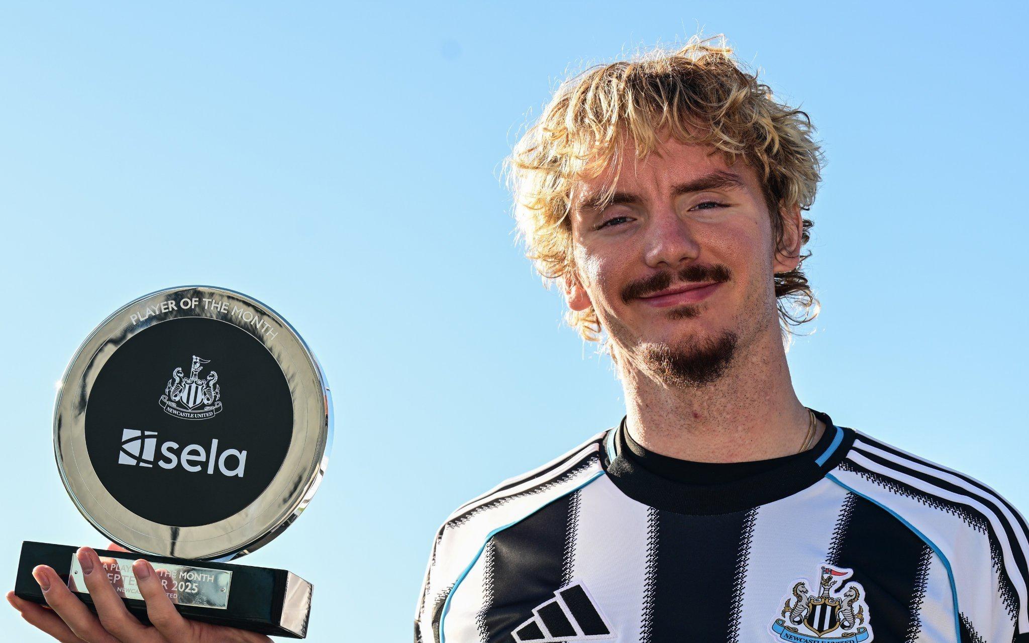 沃特马莱纳!沃尔特马德荣获纽卡9月最佳球员