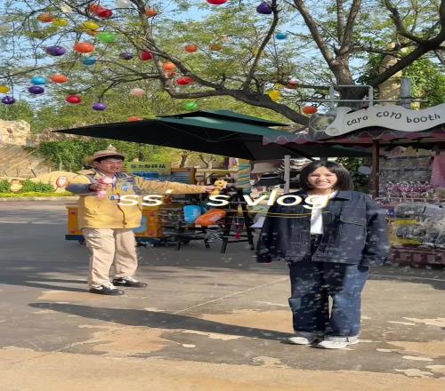 出门玩耍一下！廖锦涛女友社媒发布：休息日的短短vlog