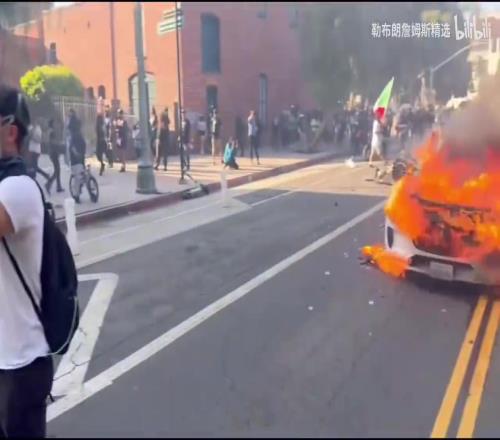 民风淳朴洛杉矶！网友神评洛杉矶暴乱：幸亏湖人快船没进总决赛！