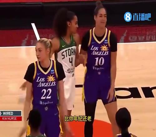 太直白了！WNBA球员赛场唠嗑：我“妹妹”老了