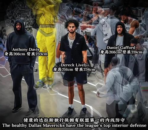 健康的独行侠，这内线哪个队顶得住！！