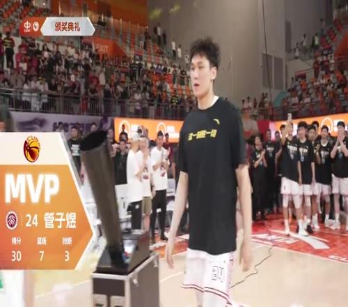 总决赛狂砍30分7板2助3断！19岁的管子煜当选CUBAL总决赛MVP！