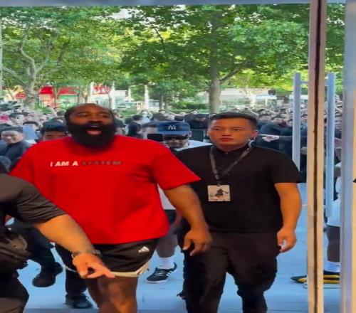 一年的等待！哈登已抵达广州！登哥中国行终于来了