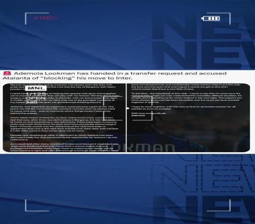 儿纯梦！卢克曼社媒指责亚特兰大阻止自己转会国米
