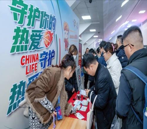 三连胜！中国人寿倾力助阵CBA共迎新年