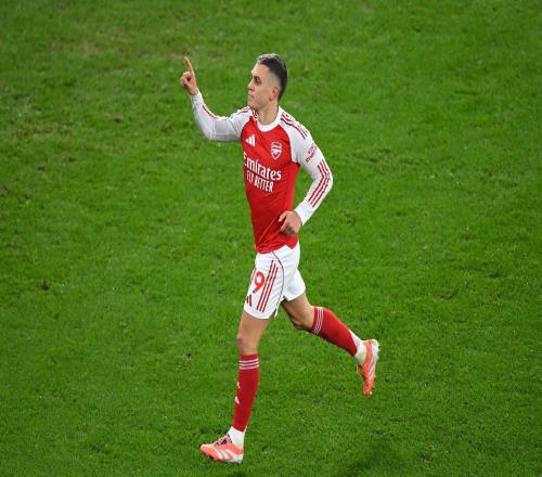 10射9传，特罗萨德是阿森纳队内2025年英超射手王+助攻王