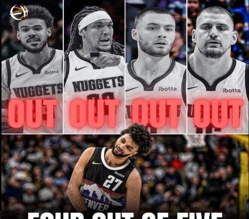 首发5人缺席4人，剩下1个带伤出战，好惨一球队啊......