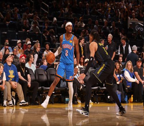 残阵勇士主场惨败雷霆37分！亚历山大轰下30分又打卡下班