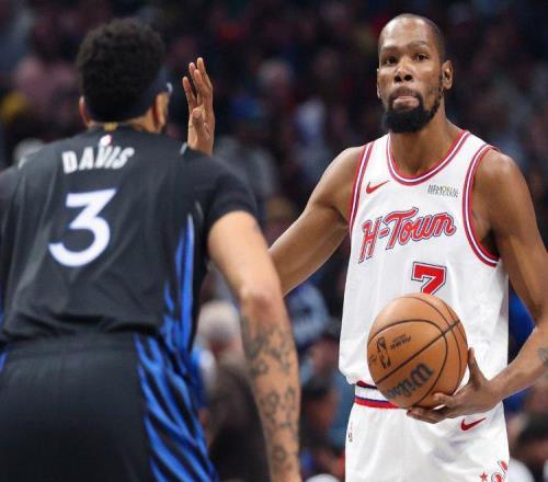 杜兰特34+7，火箭不敌独行侠！浓眉26+5帽创纪录，弗拉格12中3