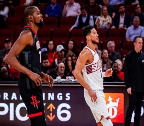 险胜！杜兰特26+10准绝杀，布克27+3狄龙愿望落空，湖人弃将尽力