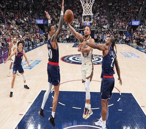 库里6犯离场金州勇士102103惜败洛杉矶快船