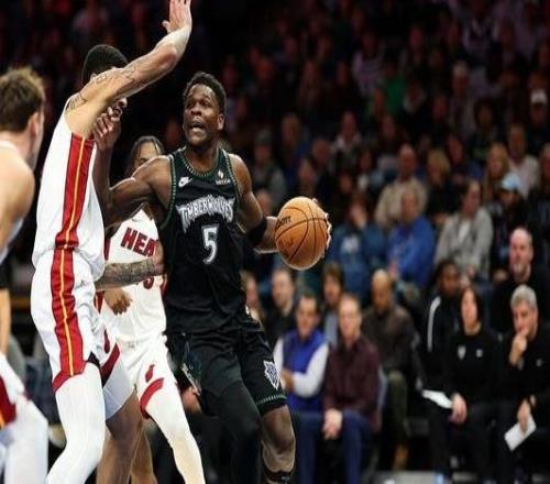 爱德华兹26+5鲍威尔21分森林狼主场浇灭热火