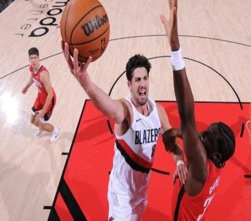 阿夫迪亚41+6伊森绝杀补篮超时开拓者险胜火箭