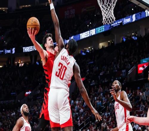 111105！杨瀚森5中1，杜兰特里程悲，开拓者逆转再胜火箭