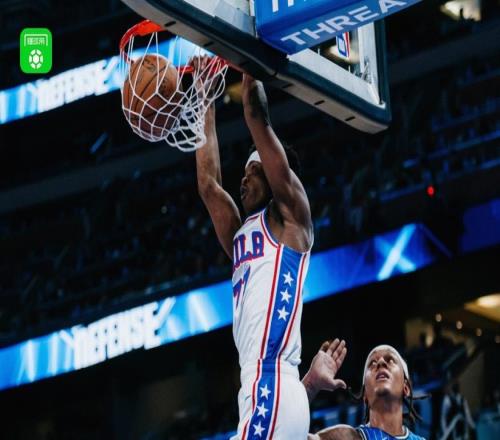 76人10391力克魔术，马克西29分，恩比德22+9