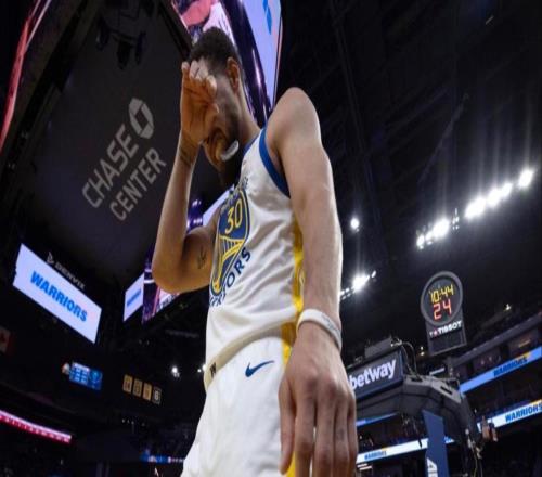 库里正负值首发最低！带队惨败老鹰！