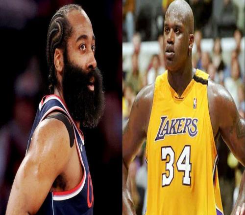 里程碑！哈登生涯总分超奥尼尔升历史第9现役仅少于詹姆斯杜兰特