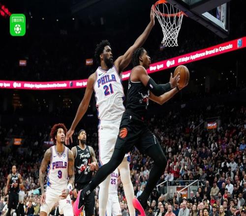 76人115102猛龙，马克西33+4+2，恩比德27+8