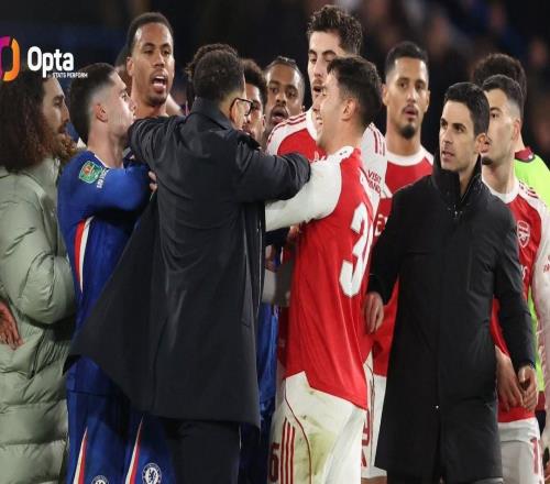 自温格以来，塔帅是首位连续8次客战切尔西不败的枪手主帅