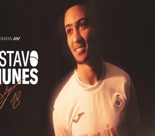 官方：布伦特福德20岁前锋古斯塔沃努内斯租借加盟斯旺西