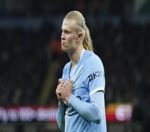 9场非点球进球荒，哈兰德已连续703分钟没有运动战进球