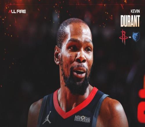 连战122分钟轰101分！37岁杜兰特高呼热爱拼搏1月场均28.2分太强