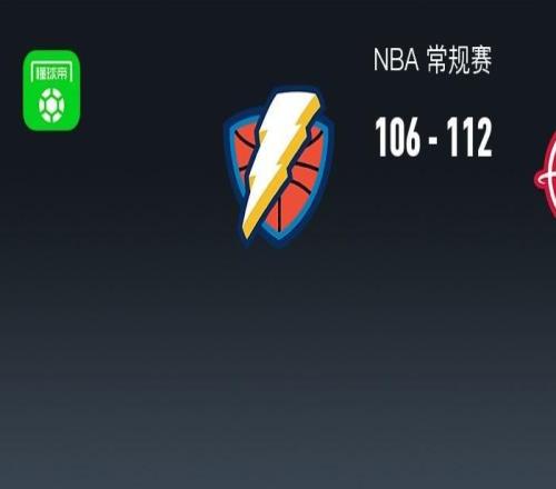 NBA战报：火箭112106雷霆，伊森26+8+1