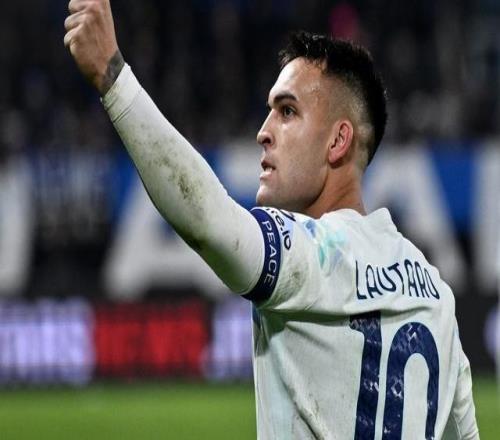 173球，劳塔罗追平博宁塞尼亚并列成为国米队史第三射手